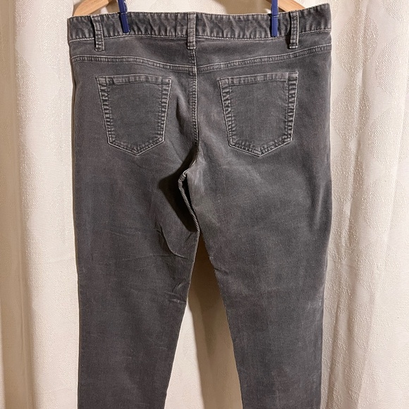 Lo-rise Merona Corduroy Skinny Jeans - Gray size 12 - Picture 7 of 9
